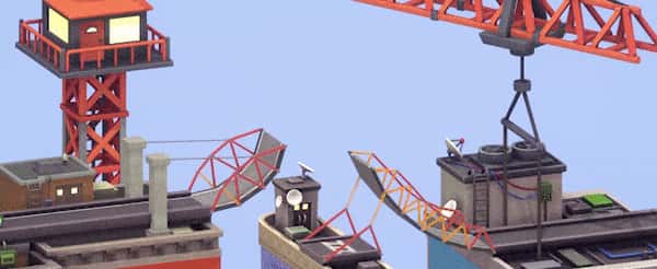 桥梁建筑师3 Poly Bridge3 中文版背景